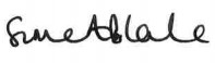 Simon Blake OBE signature