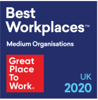 UK's Best Workplaces 2020 Medium category logo