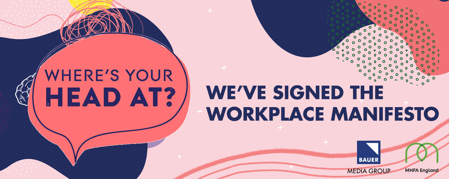 We've signed the Where's Your Head At? workplace manifesto